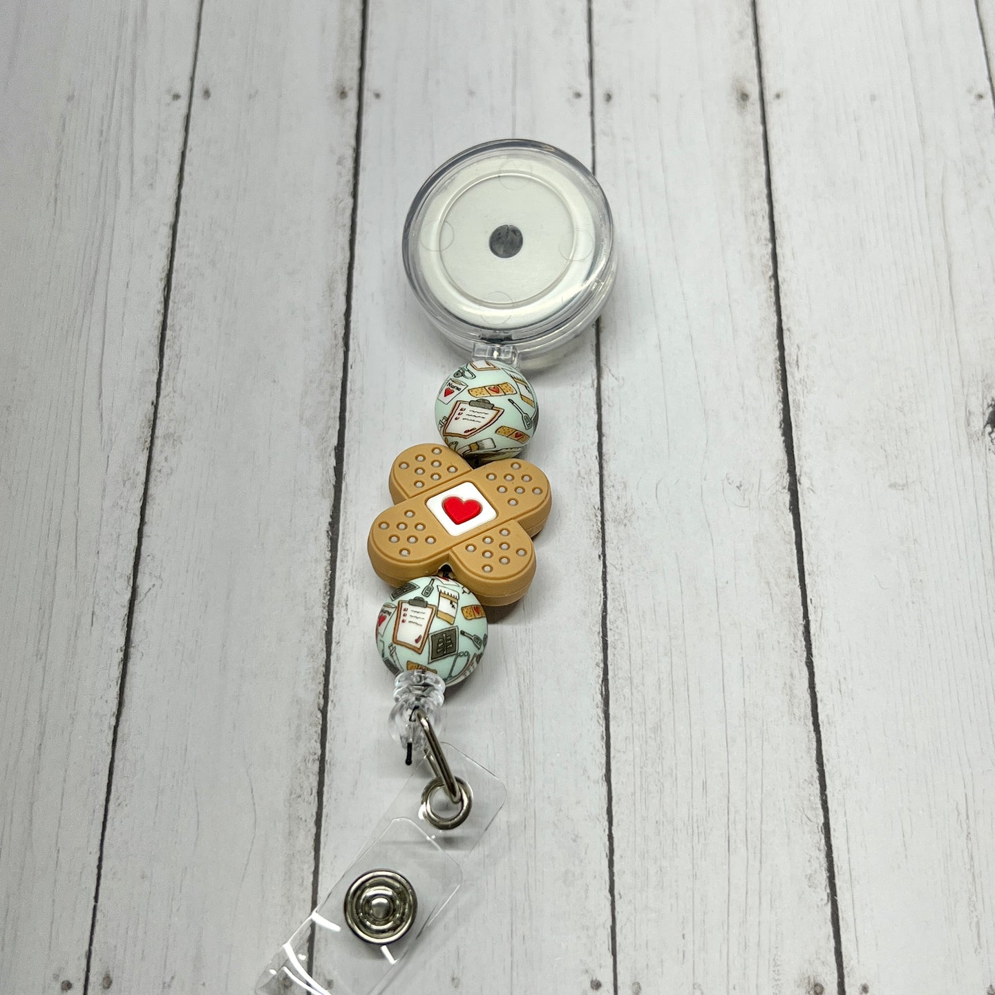 Band-Aid Heart Badge Reel